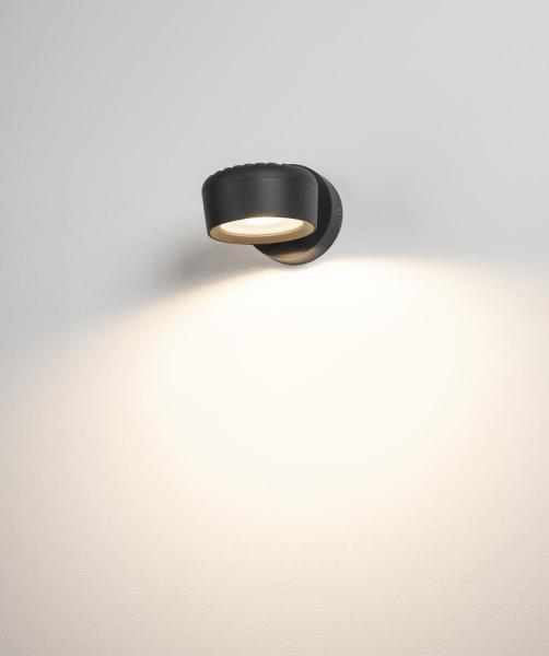 ESKINA SPOT, Outdoor Wand- und Deckenaufbauleuchte, anthrazit, 3000/4000 K, IP65, dimmbar