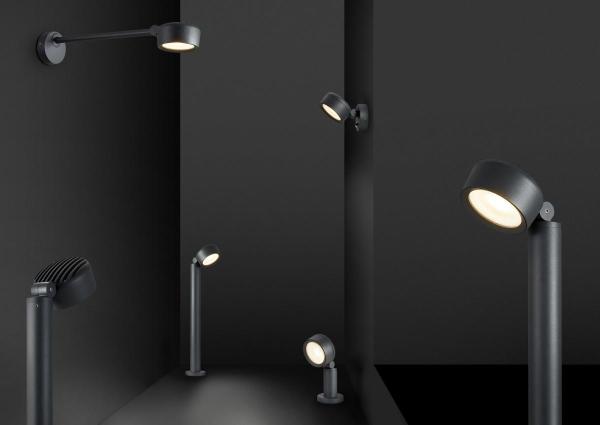 ESKINA 80, Outdoor Stehleuchte, anthrazit, 3000/4000 K, IP65, dimmbar