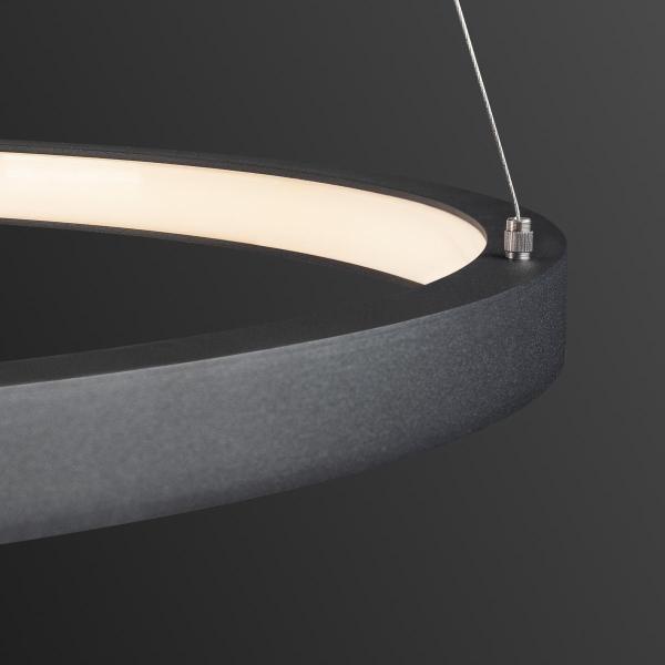 ONE 60 DALI, Indoor LED Pendelleuchte, schwarz, 3000/4000 K