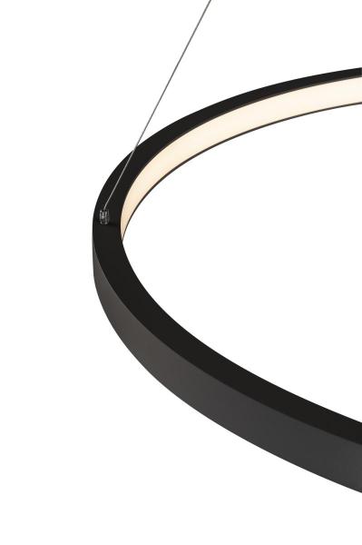 ONE 80 DALI, Indoor LED Pendelleuchte, schwarz, 3000/4000 K