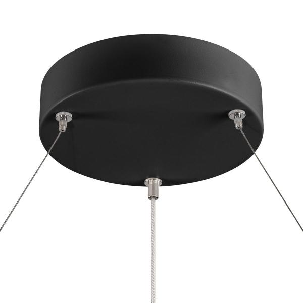ONE 80 DALI, Indoor LED Pendelleuchte, schwarz, 3000/4000 K
