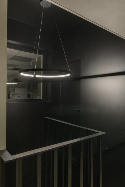 ONE 80 DALI, Indoor LED Pendelleuchte, schwarz, 3000/4000 K