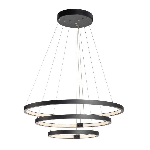 ONE TRIPLE DALI, Indoor LED Pendelleuchte, schwarz, 3000/4000 K