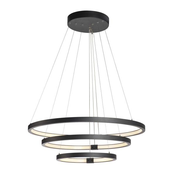 ONE TRIPLE DALI, Indoor LED Pendelleuchte, schwarz, 3000/4000 K