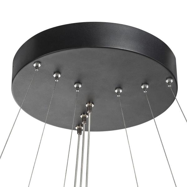 ONE TRIPLE DALI, Indoor LED Pendelleuchte, schwarz, 3000/4000 K
