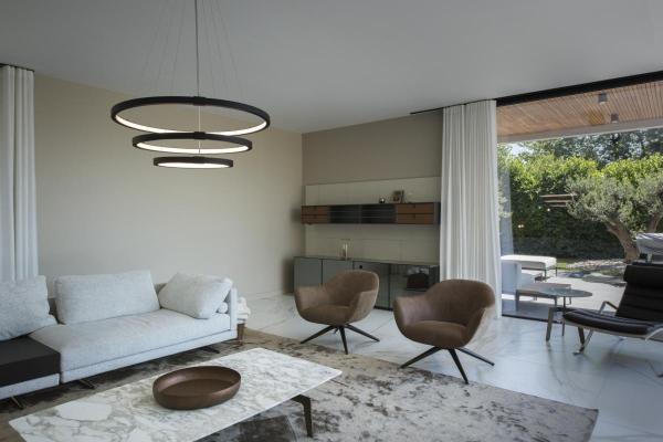 ONE TRIPLE DALI, Indoor LED Pendelleuchte, schwarz, 3000/4000 K