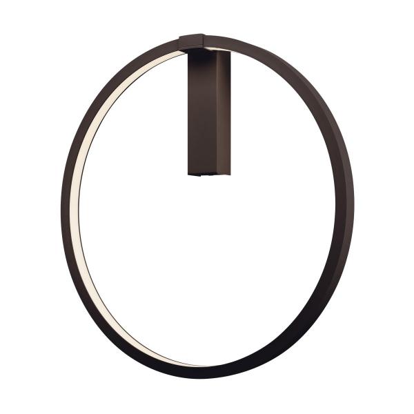 ONE 60 DALI, Indoor LED Wandaufbauleuchte, schwarz, 3000/4000 K