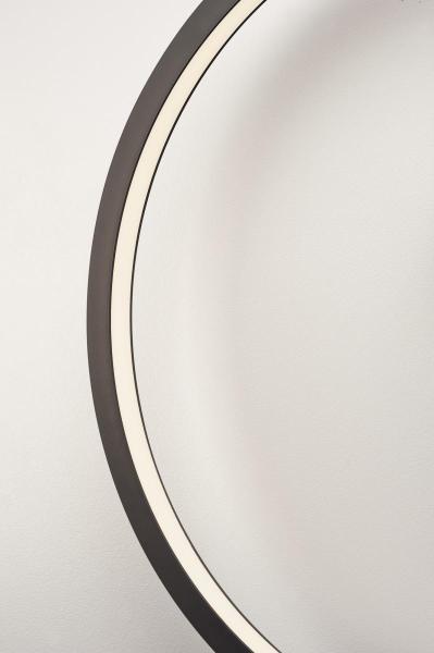 ONE 60 DALI, Indoor LED Wandaufbauleuchte, schwarz, 3000/4000 K