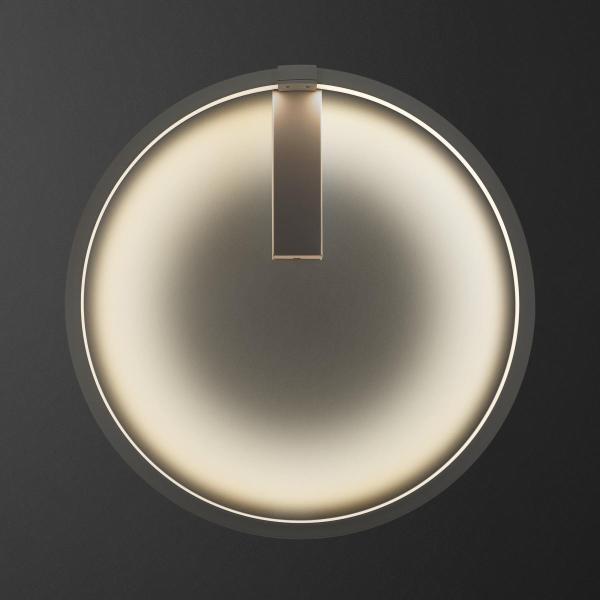 ONE 60 DALI, Indoor LED Wandaufbauleuchte, schwarz, 3000/4000 K