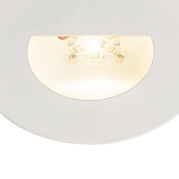 WORO, Indoor LED Wandeinbauleuchte, 3000 K, weiß