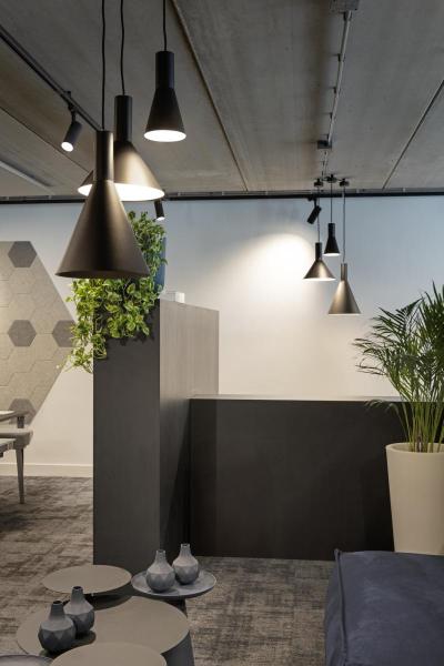 PHELIA 20, Indoor Pendelleuchte, schwarz/gold