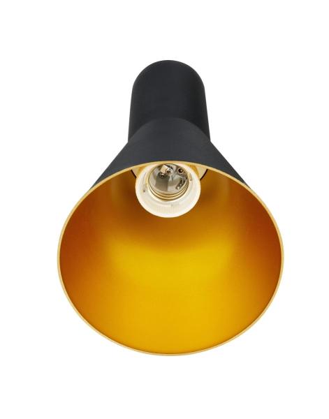 PHELIA 10, Indoor Pendelleuchte, schwarz/gold