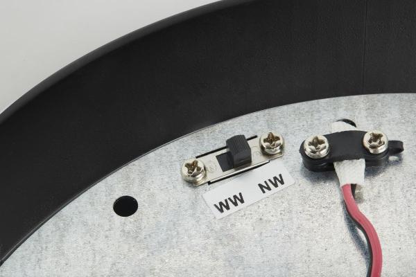 FERA 25 CL DALI, Indoor LED Deckenaufbauleuchte, schwarz