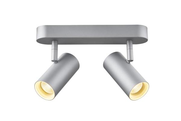 NOBLO, Indoor LED Deckenaufbauleuchte 2700 K silber
