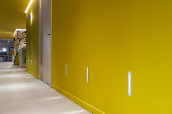 NOTAPO L, Indoor Wandeinbauleuchte 3000 K weiß