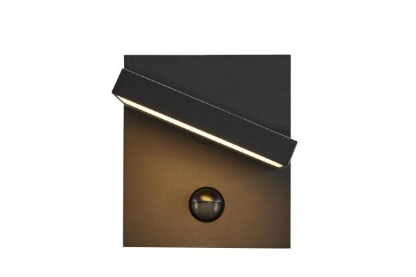 ABRIDOR SENSOR, Outdoor LED Wandaufbauleuchte IP55 anthrazit 3000/4000 K