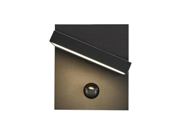 ABRIDOR SENSOR, Outdoor LED Wandaufbauleuchte IP55 anthrazit 3000/4000 K