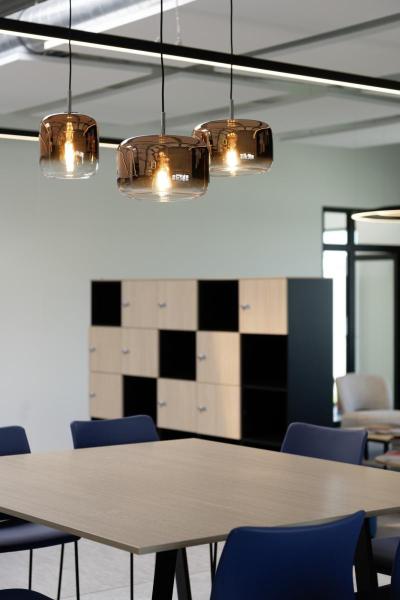 PANTILO 28, Indoor Pendelleuchte E27 kupfer