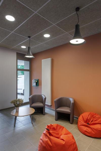 SENSER 24, Indoor LED Deckeneinbauleuchte rund weiß 3000 K