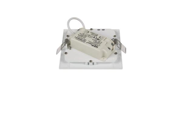 SENSER 12, Indoor LED Deckeneinbauleuchte eckig weiß 3000 K