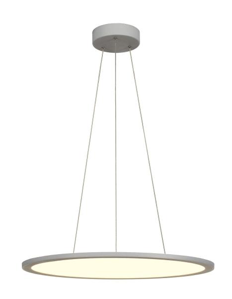 PANEL 60 DALI, Indoor LED Pendelleuchten rund grau 4000 K