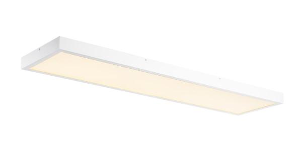 PANEL DALI, Indoor LED Deckenaufbauleuchten 1200x300 mm weiß 3000 K