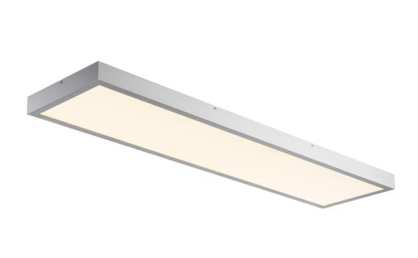 PANEL DALI, Indoor LED Deckenaufbauleuchten 1200x300 mm grau 3000 K