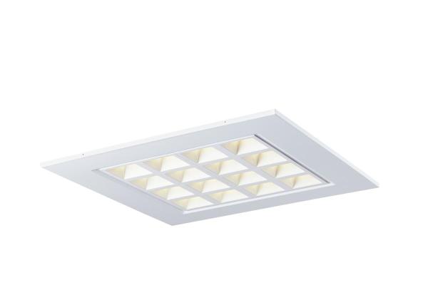 PAVANO 600x600, Indoor LED Deckeneinbauleuchte weiß 4000 K UGR <19