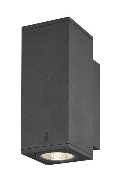 ENOLA SQUARE S UP/DOWN, Outdoor LED Wandaufbauleuchte anthrazit