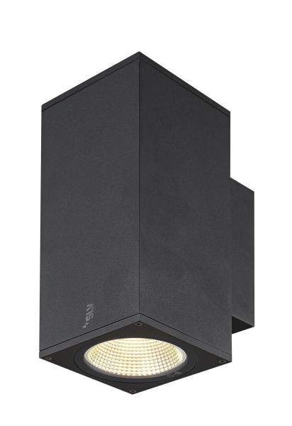 ENOLA SQUARE M UP/DOWN, Outdoor LED Wandaufbauleuchte anthrazit