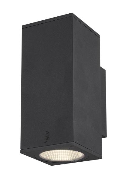 ENOLA SQUARE M UP/DOWN, Outdoor LED Wandaufbauleuchte anthrazit