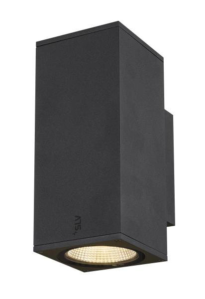 ENOLA SQUARE M UP/DOWN, Outdoor LED Wandaufbauleuchte anthrazit