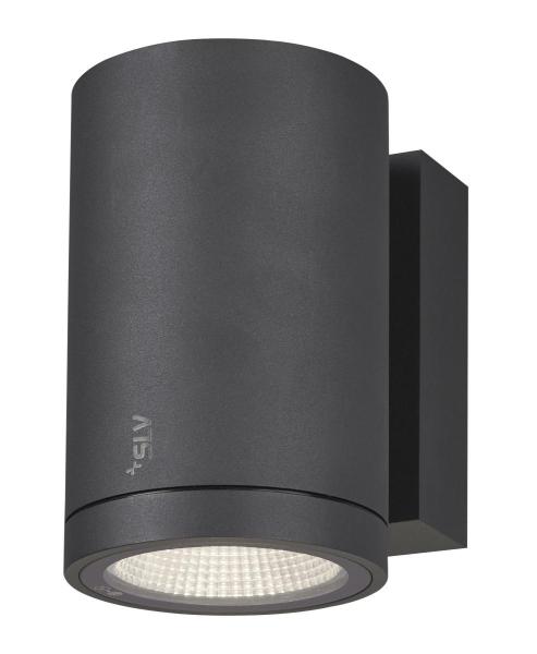 ENOLA ROUND M, single Outdoor LED Wandaufbauleuchte anthrazit