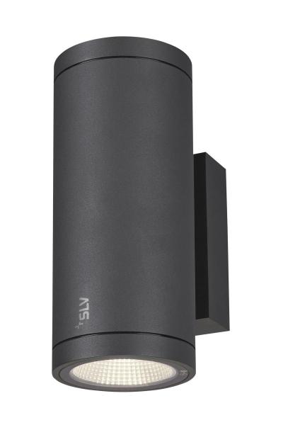 ENOLA ROUND M UP/DOWN, Outdoor LED Wandaufbauleuchte anthrazit