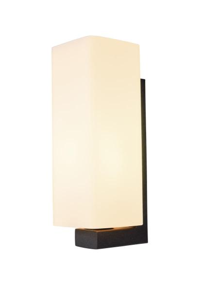 QUADRASS, Indoor Wandaufbauleuchte, E27, schwarz