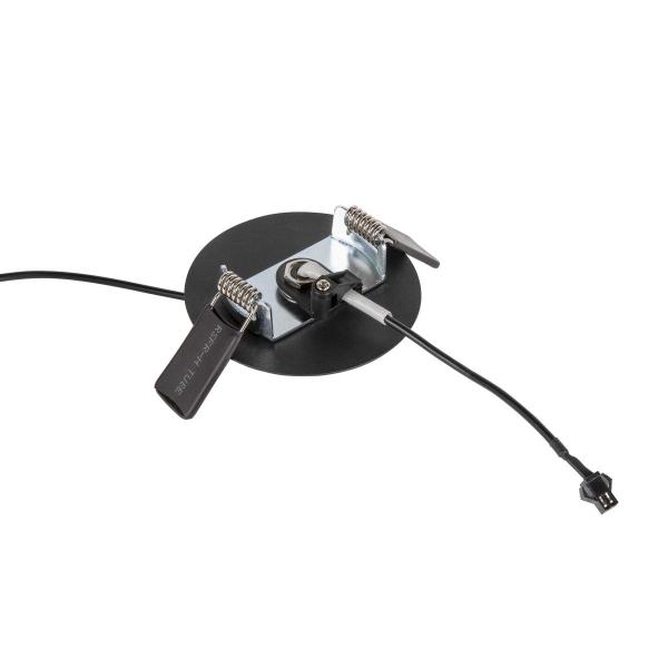 HELIA AMBIENT 35, Indoor LED Pendelleuchte schwarz flache Rosette