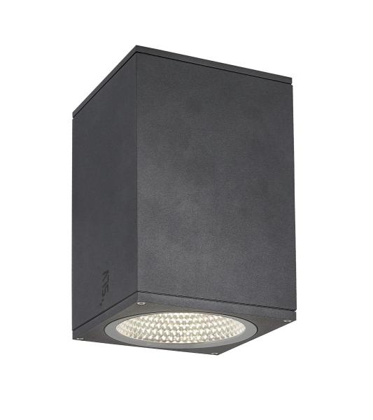 ENOLA SQUARE L, Outdoor LED Deckenaufbauleuchte anthrazit CCT 3000/4000 K