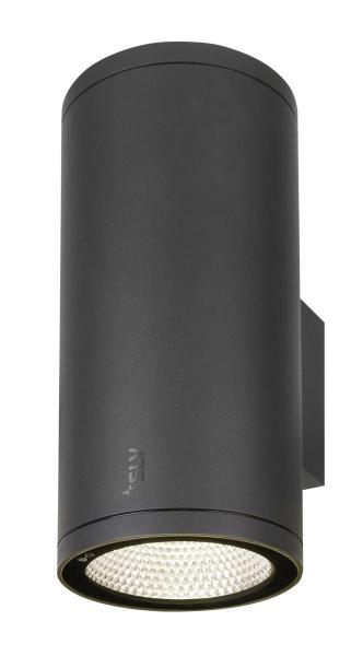 ENOLA ROUND L UP/DOWN, Outdoor LED Wandaufbauleuchte anthrazit CCT 3000/4000 K