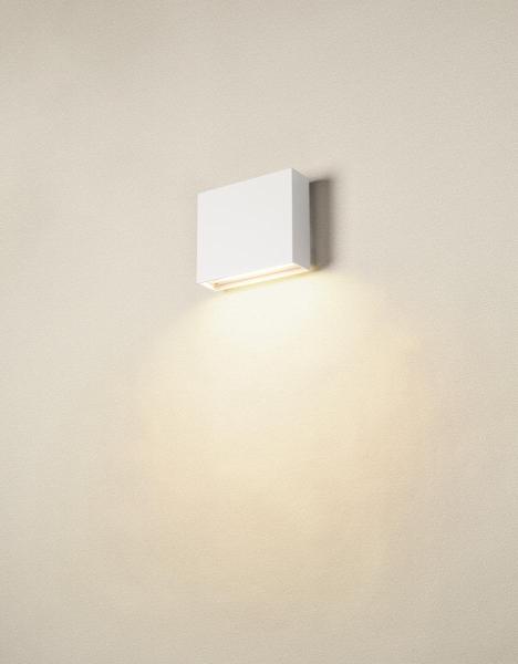 QUAD FRAME 19, Indoor LED Wandaufbauleuchte weiß CCT switch 2700/3000 K