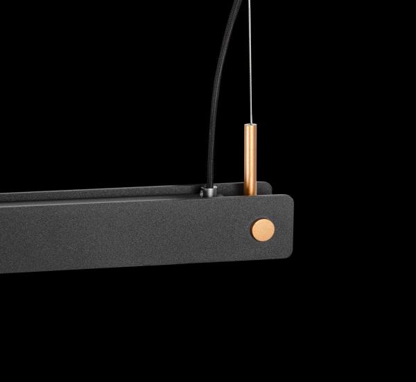 NOYA, Indoor LED Pendelleuchte schwarz CCT switch 2700/3000 K