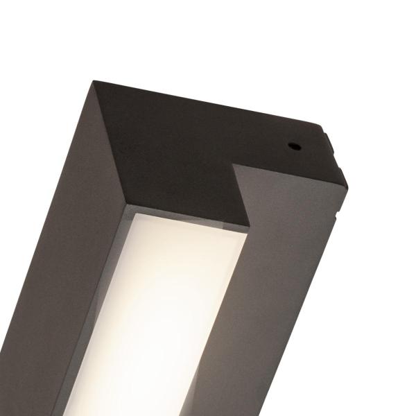 L-LINE OUT, Outdoor LED Wandaufbauleuchte anthrazit CCT switch 3000/4000 K