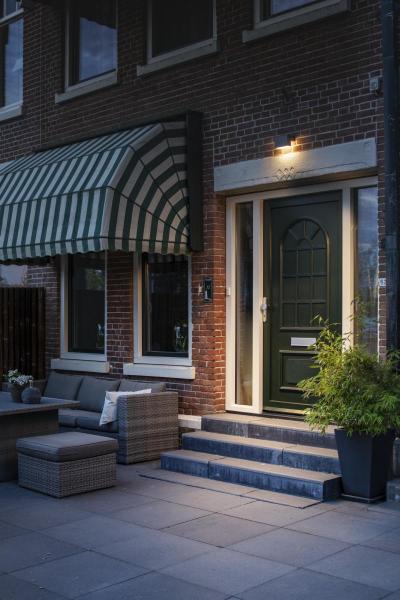 L-LINE OUT, Outdoor LED Wandaufbauleuchte anthrazit CCT switch 3000/4000 K