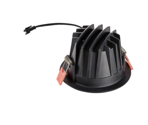 NUMINOS® DL M, Indoor LED Deckeneinbauleuchte schwarz/schwarz 3000 K 40°