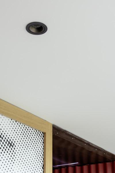 NUMINOS® DL M, Indoor LED Deckeneinbauleuchte schwarz/schwarz 3000 K 40°