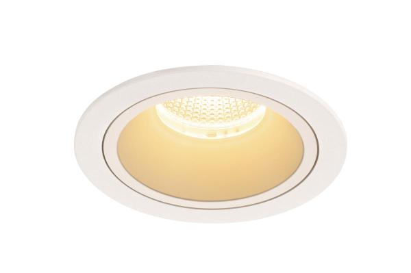 NUMINOS® DL L, Indoor LED Deckeneinbauleuchte weiß/weiß 3000 K 55°