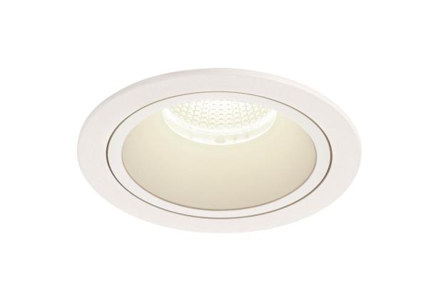 NUMINOS® DL L, Indoor LED Deckeneinbauleuchte weiß/weiß 4000 K 55°