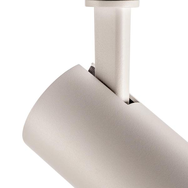 NUMINOS® S 3Ph., PHASE, 3~ Spot, zylindrisch, 3000 K, 8 Watt, Phasenabschnitt, 24°, matt weiß / matt schwarz