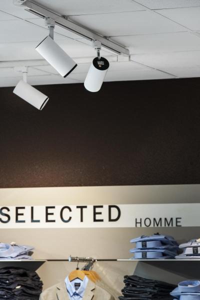 NUMINOS® M 3Ph., PHASE, 3~ Spot, zylindrisch, 3000 K, 14 Watt, Phasenabschnitt, 24°, matt weiß / matt schwarz