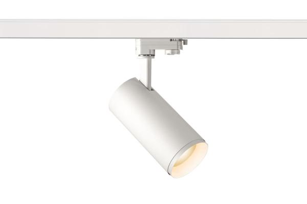 NUMINOS® M 3Ph., PHASE, 3~ Spot, zylindrisch, 3000 K, 14 Watt, Phasenabschnitt, 36°, matt weiß / matt schwarz