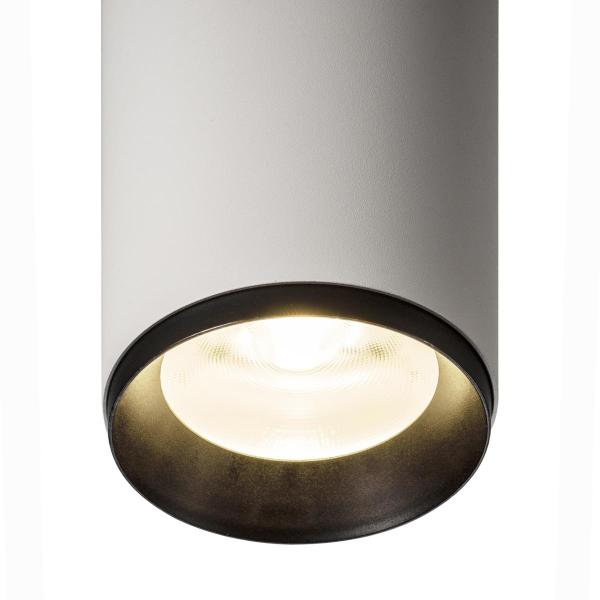 NUMINOS® L 3Ph., PHASE, 3~ Spot, zylindrisch, 4000 K, 20 Watt, Phasenabschnitt, 36°, matt weiß / matt schwarz